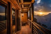 Alila Jabal Akhdar Mountain View Zimmer Balkon